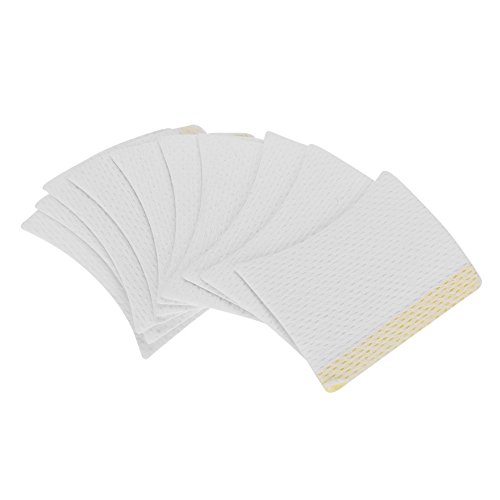 Wegwerf Eyelash Extension Entferner Pads Hochwertige Baumwolle Sanitär Bequem Zum Entfernen Von Wimpernverlängerungen 40 Stück Weiß 45 x 35 cm von NutriEss