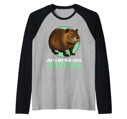 Herren Nutrias Sumpfbiber Biberratte Nutria Raglan von Nutrias Sumpfbiber Biberratte Nutria Tier Shop