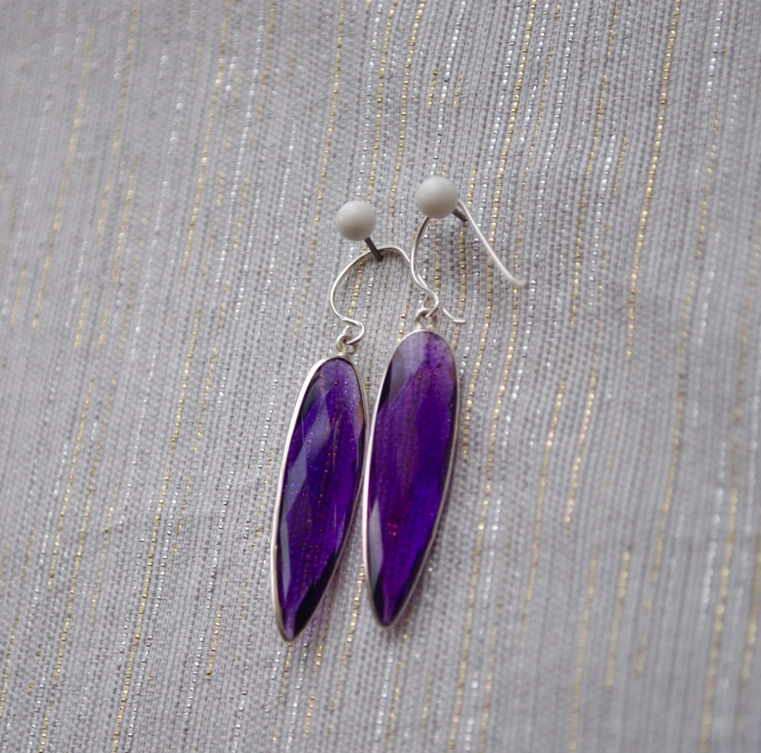 Amethyst Marquise Ohrringe Amethyst Marquise Ohrringe von NuttreeDesignJewelry