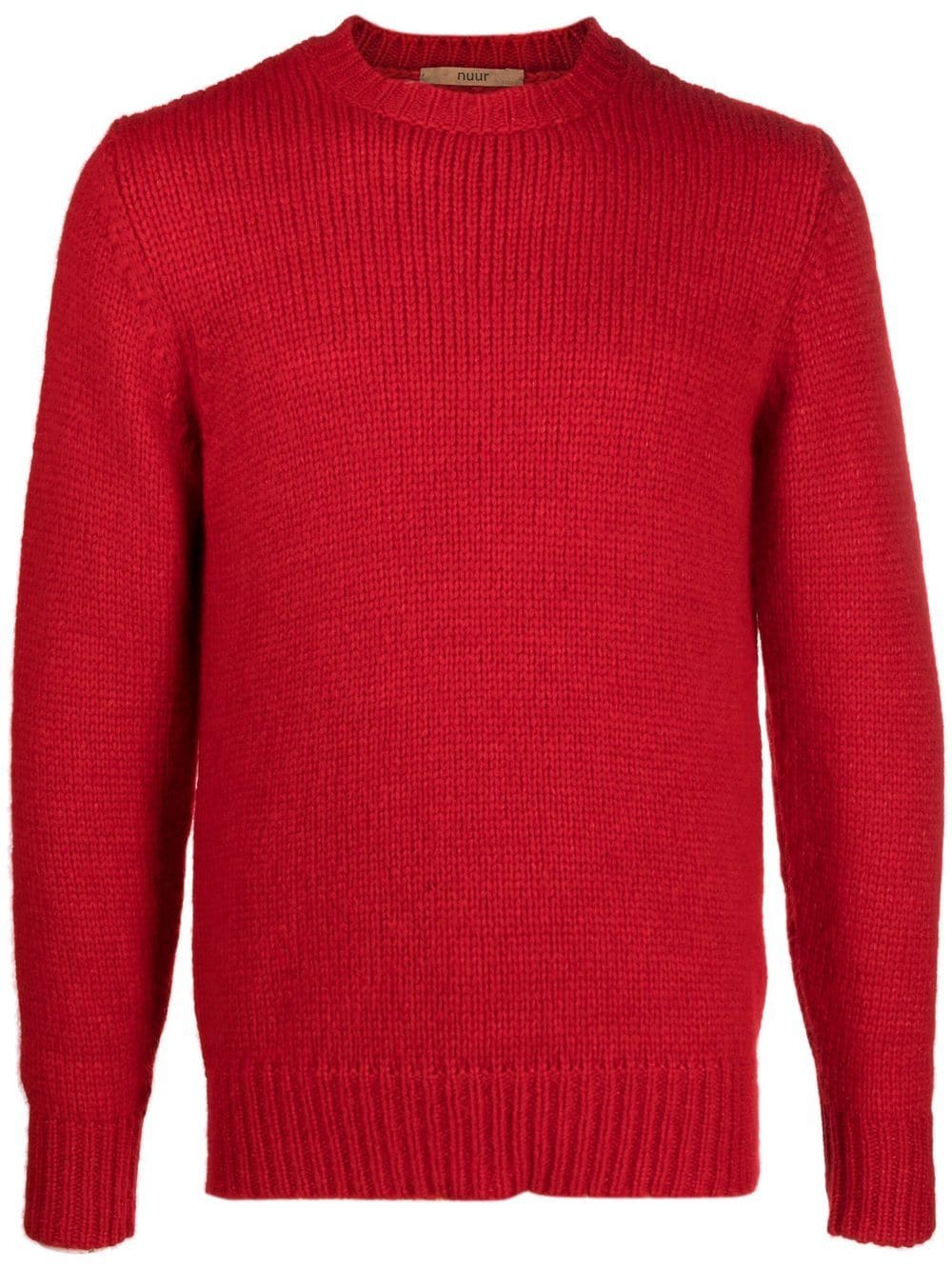 Nuur Gestrickter Pullover - Rot von Nuur