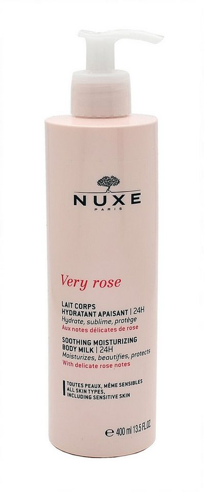 Nuxe Paris Körperpflegemittel NUXE VERY ROSE BODY MILK 400 ML Nuxe Paris Körperpflegemittel NUXE VERY ROSE BODY MILK 400 ML von Nuxe Paris