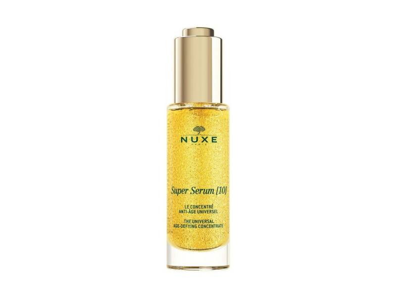 Nuxe Gesichtsserum Super Serum - Universelle Anti-Aging-Essenz, Anti-Aging Wirkung: Korrigiert Falten, strafft die von Nuxe