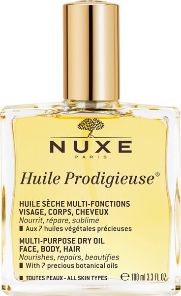 Nuxe Huile Prodigieuse® Multifunktions-Trockenöl für Gesicht, Körper und Haar 100 ml von NUXE