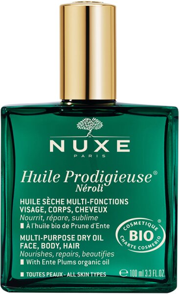 Nuxe Huile Prodigieuse® Néroli Multifunktions-Trockenöl für Gesicht, Körper und Haar 100 ml von NUXE