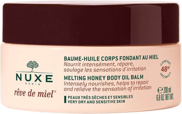 Nuxe Rêve de Miel® Zartschmelzender Honig-Ölbalsam für den Körper 200 ml von NUXE