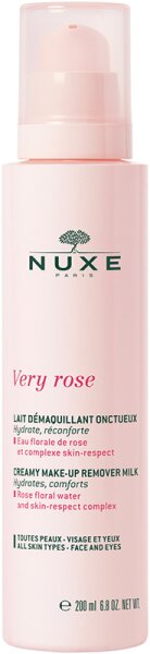 Nuxe Very Rose cremige Reinigungsmilch Gesicht 200 ml von NUXE
