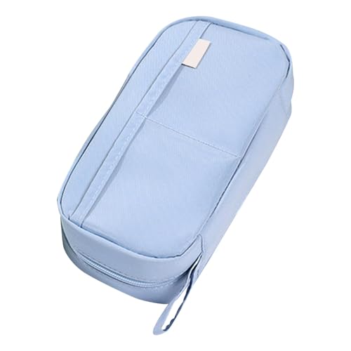 Federmäppchen – Federmäppchen Für Mädchen, Großes Federmäppchen-Organizer, Federmäppchen-Beutel Mit Mehreren Fächern | Stilvolles Schreibwaren-Organizer-Beutel, Multifunktionales Federmäppchen Mit Rei von Nuyhadds