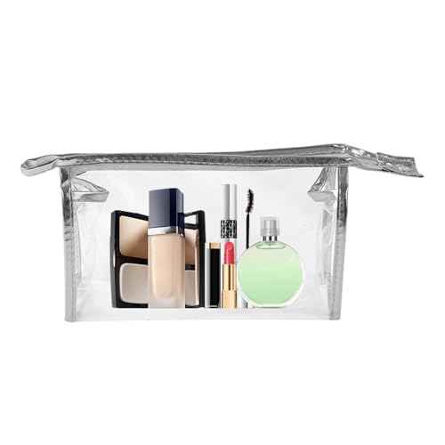 Klare Kosmetiktasche – Klare Make-up-Tasche, Make-up-Tasche Mit Reißverschluss | Wasserdichter Organizer-Kulturbeutel, Tragbarer Organizer-Kosmetikkoffer Klare Kosmetiktasche – Klare Make-up-Tasche, Make-up-Tasche Mit Reißverschluss | Wasserdichter Organizer-Kulturbeutel, Tragbarer Organizer-Kosmetikkoffer von Nuyhadds