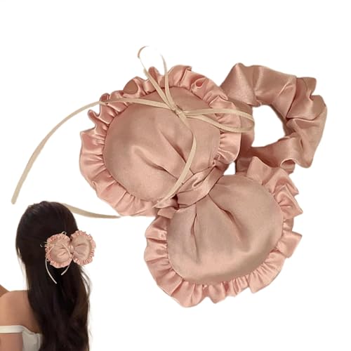 Nuyhadds Bögen Haarbindungen, Bughaarkrawatte - Mode Haarkrawatte kreatives Design - Weiche und komfortable dekorative multifunktionale Kopfbedeckung für Innenräume im Freien von Nuyhadds