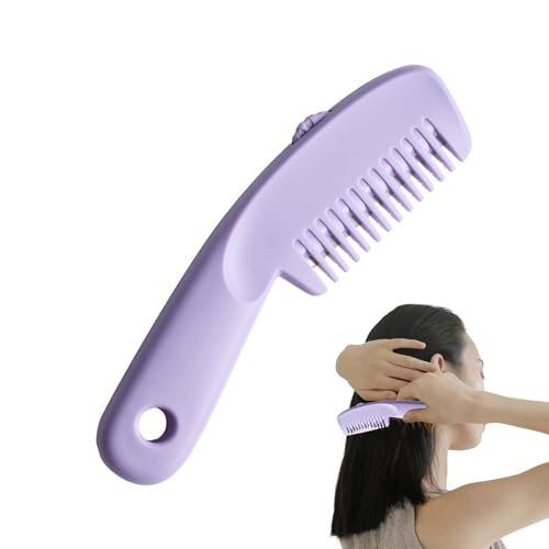Nuyhadds Haarschneidekamm, Ausdünnungskamm,Multifunktionale Haarschnitt-Kombination | Tragbare weiche Ausrüstung Werkzeug Frauen Styling Trimmer Werkzeug für von Nuyhadds