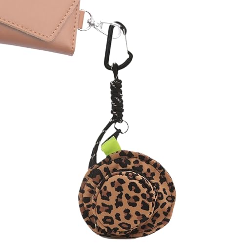 Nuyhadds Schlüsselbeutel, Münzgrundtauschschlüsselkette - Hutform Mode Beutel Brieftasche mit Reißverschluss,Key Earphone Storage Taschenbeutel, Rucksackschlüsselringanhänger Nuyhadds Schlüsselbeutel, Münzgrundtauschschlüsselkette - Hutform Mode Beutel Brieftasche mit Reißverschluss,Key Earphone Storage Taschenbeutel, Rucksackschlüsselringanhänger von Nuyhadds