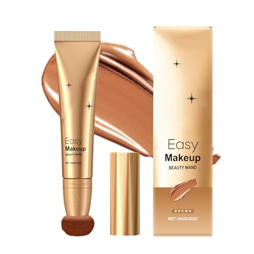Contour Wand, No Fading Halo Glow Highlighter, Seamless Contouring Makeup, Lightweight Liquid Blush Wand to Women and Girls, Effortless Blend for a Radiant Look von Nuyhgtr