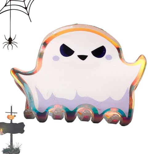 Halloween-Krallenklammern, Haarspangen für Frauen,Gruselige Haarspangen Zubehör Geister Haarspange - Modische Halloween-Köpfe, kleine Haarspangen für lockiges Haar, glattes Haar von Nuyhgtr