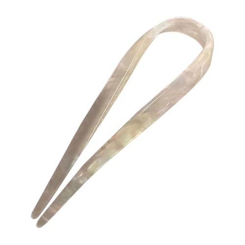 Französische U-förmige Haarnadel,U-förmige Haarstäbe | Haarspange Haarnadel-Styling-Sticks | Lange, klassische Dutt-Haar-Styling-Clips mit 2 Zinken für Frauen, Mädchen, alle Altersgruppen, Freunde von Nuytghr