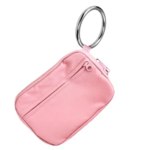 Münzgeldbörse – Tasche mit Armband für Damen | Kartenetui mit Reißverschluss für Einkäufe und Reisen, rose, Refer to description, Unisex von Nuytghr