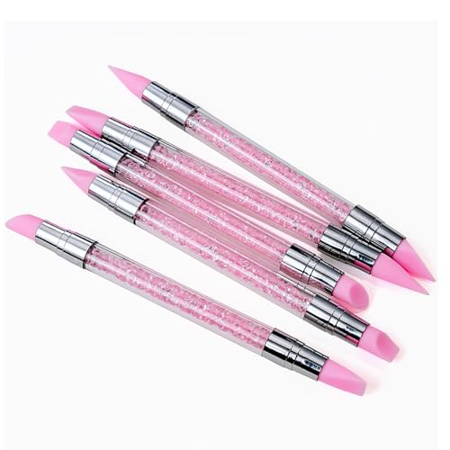 Nagel-Skulptur-Stift - Doppelspitziger Schnitzstift für Nägel,Ergonomisches Werkzeug für Nagelmodellierung auf Reisen im Beruf und Schule von Nuytghr