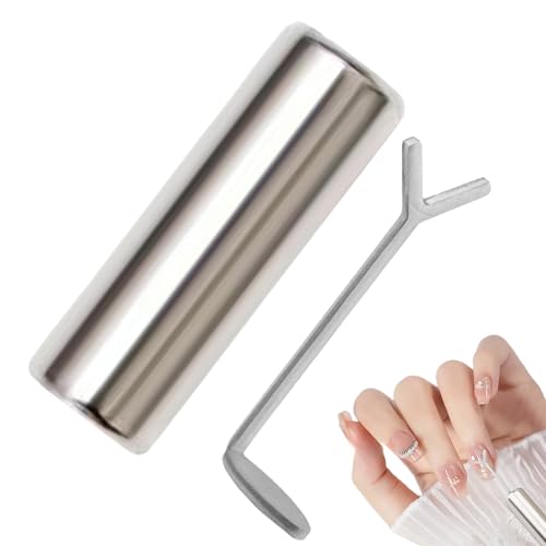 Nails Kitten Eye Magnet, Y Guide Fingernail Craft Magnet, Multi-Purpose Beauty Tool, Anti-Slip Accessory, Ideal for Beginner Nail Polish, Art Design, Manicure Crafting von Nuytghr