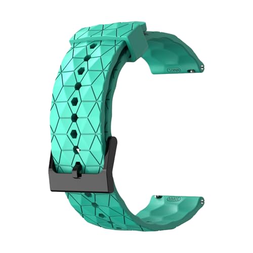 Nuytghr Ersatz-Uhrenarmband – leichtes Armband, schmales weiches Silikon-Armband, leichtes Ersatzarmband, Schnellverschluss für den täglichen Freizeitsport, Refer to description, Silikon, Unisex von Nuytghr