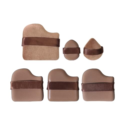 Puderquaste – Foundation Blending Schwämme | Weich Wiederverwendbar 1 Set Beauty Tools für Frauen Home Foundation Contouring Mädchen Blending Travel von Nuytghr