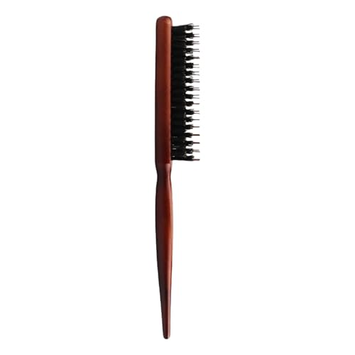 Soft Bristle Hair Brush, Smoothing and Styling Hairbrush, Natural Bristles for Thin and Fine Hair, Ergonomic Design for Effortless Grooming for Women and Men Soft Bristle Hair Brush, Smoothing and Styling Hairbrush, Natural Bristles for Thin and Fine Hair, Ergonomic Design for Effortless Grooming for Women and Men von Nuytghr