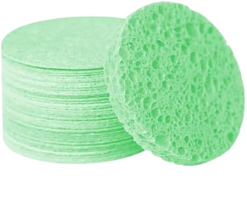 Nvzi 10 Stück natürliche biologisch abbaubare komprimierte Holzzellstoff Baumwolle Gesichtsreiniger Make-up-Entferner Gesichtsschwamm Peeling-Werkzeug Grüner Reinigungsschwamm Nvzi 10 Stück natürliche biologisch abbaubare komprimierte Holzzellstoff Baumwolle Gesichtsreiniger Make-up-Entferner Gesichtsschwamm Peeling-Werkzeug Grüner Reinigungsschwamm von Nvzi