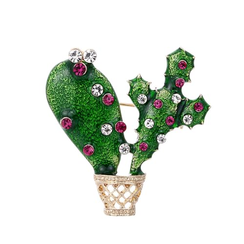 Nvzi 2 Broschen für Frauen Obst und Blumen Emaille Ansteckbrosche Kirsche Heidelbeere Erdbeere Tropfen Öl Brosche C08 von Nvzi