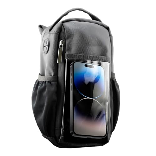 Nybhyjka Magnetischer Fitnessbeutel, Magnetflaschenbag,Flaschenorganisator | Reisebottenzubehör Organizer Trägerhalter mit Schultergurt für Männer Frauen von Nybhyjka