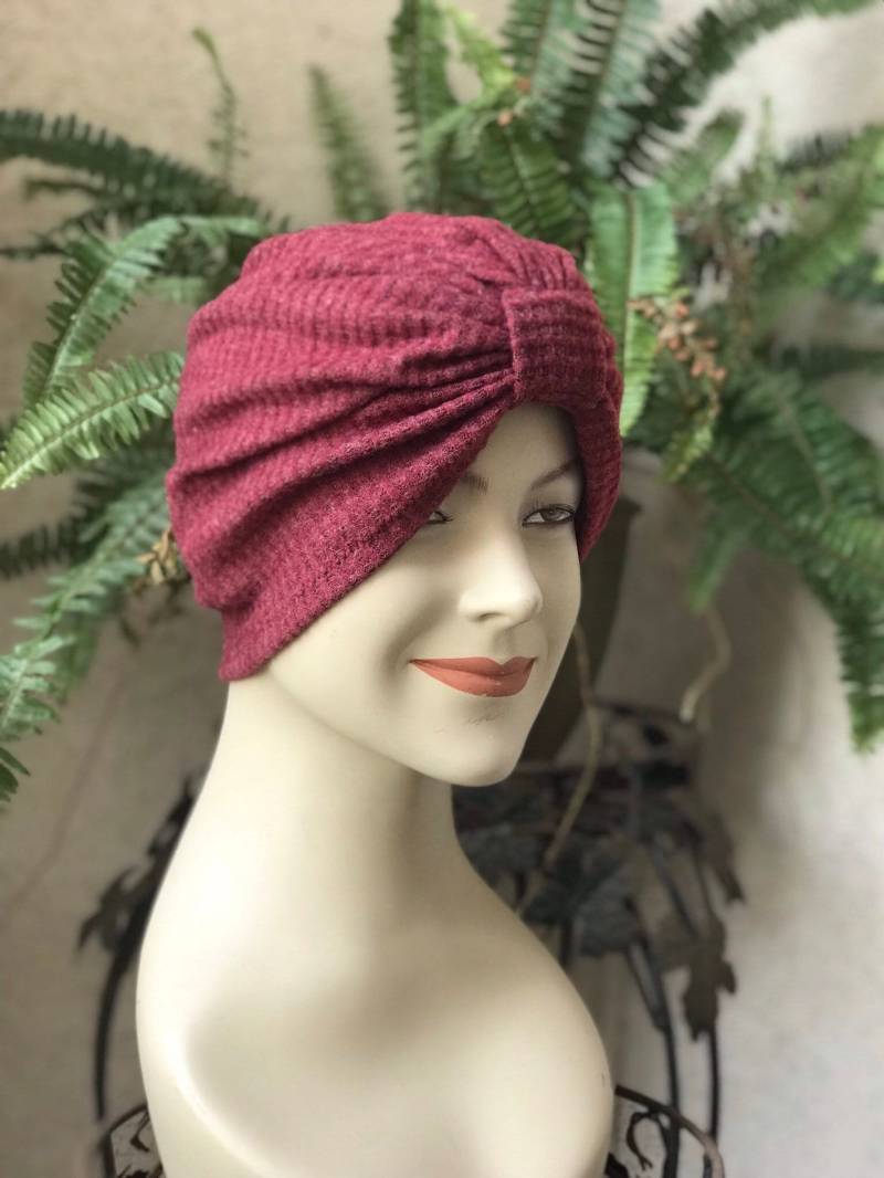 Hut-Turban - Burgund Hut-Turban - Burgund von NydiaFierroDesigns