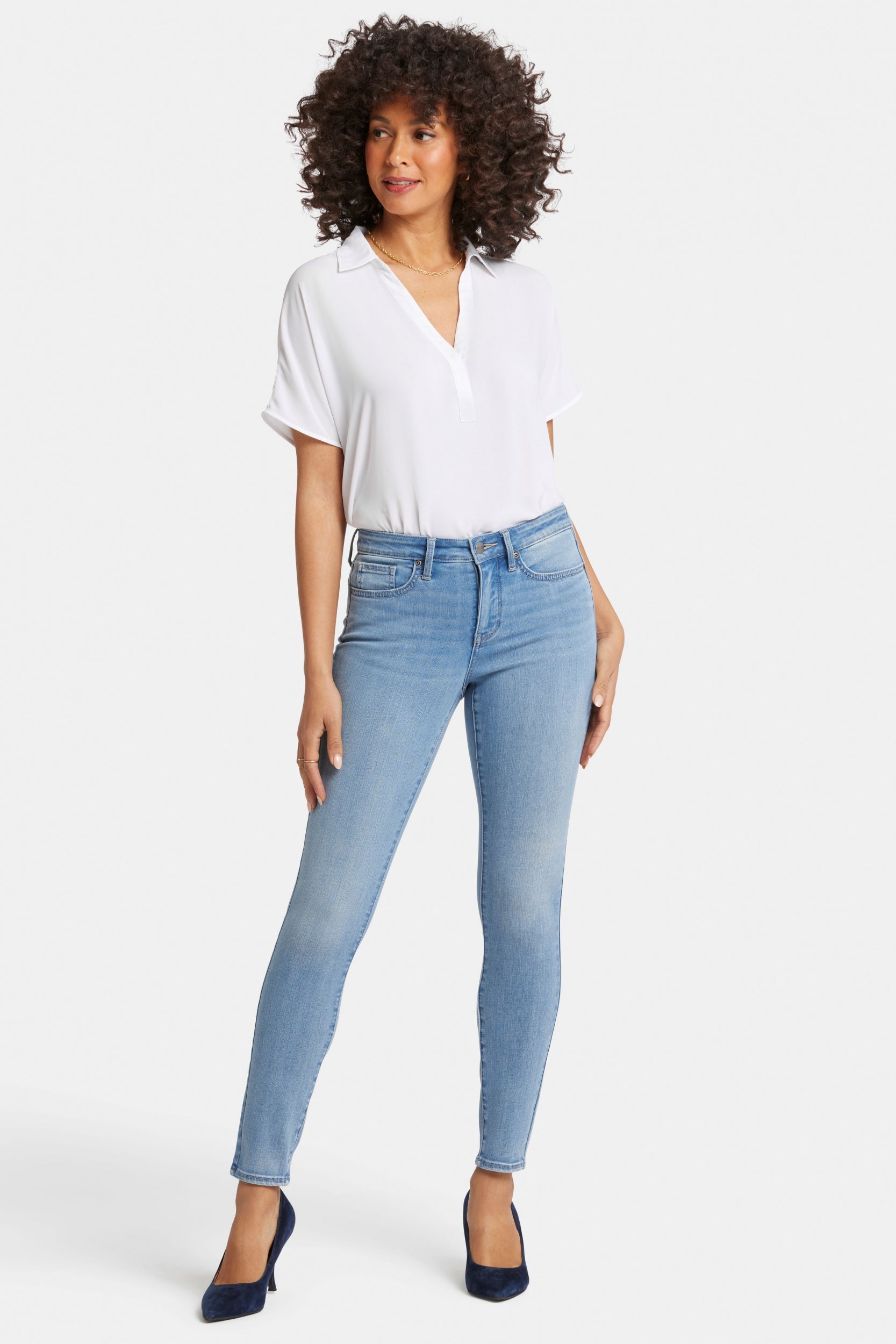Ami Skinny Jeans Mittelblau Sure Stretch® Denim | Blue Valley von Nydj