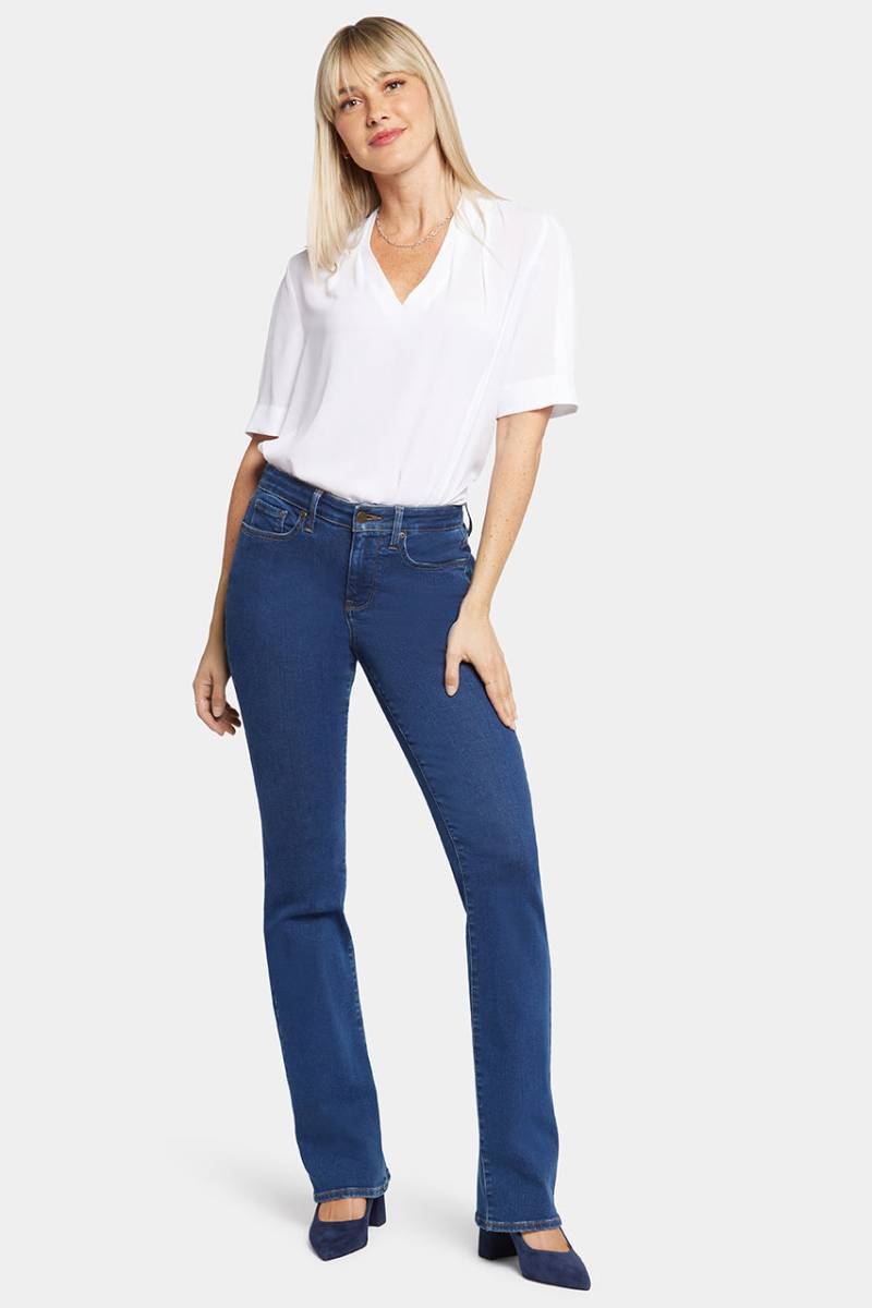 Barbara Bootcut Jeans Mittelblau Premium Denim | Quinn von Nydj