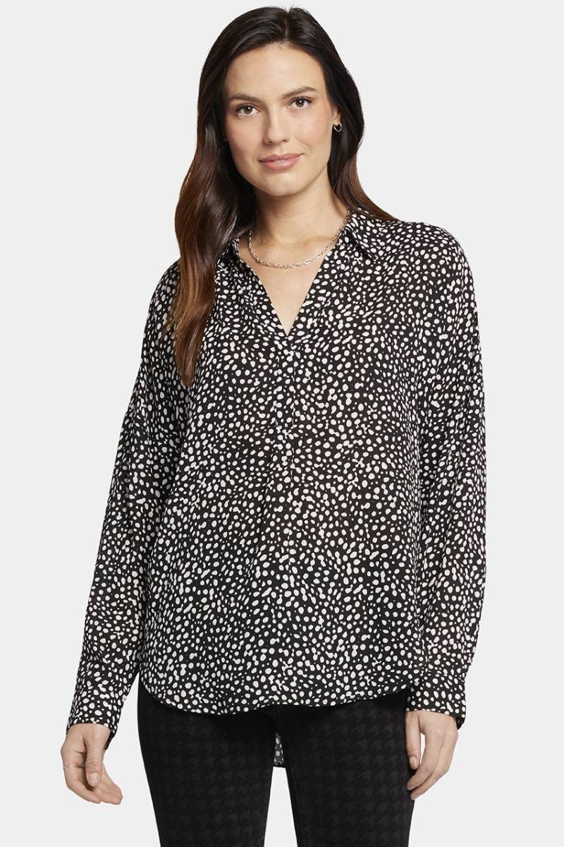 Becky Blouse Schwarz Pünktchen-Druck | Dillon Dots Becky Blouse Schwarz Pünktchen-Druck | Dillon Dots von Nydj