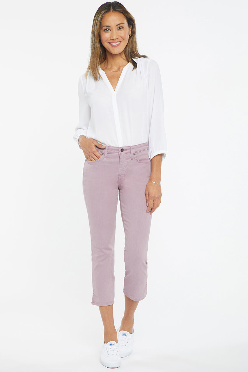 Chloe Capri Jeans Lila Premium Denim | Taro von Nydj