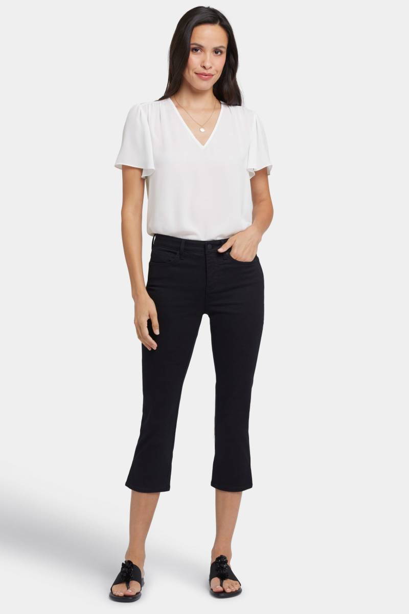 Chloe Capri Jeans mit Seitenschlitzen | Black von Nydj
