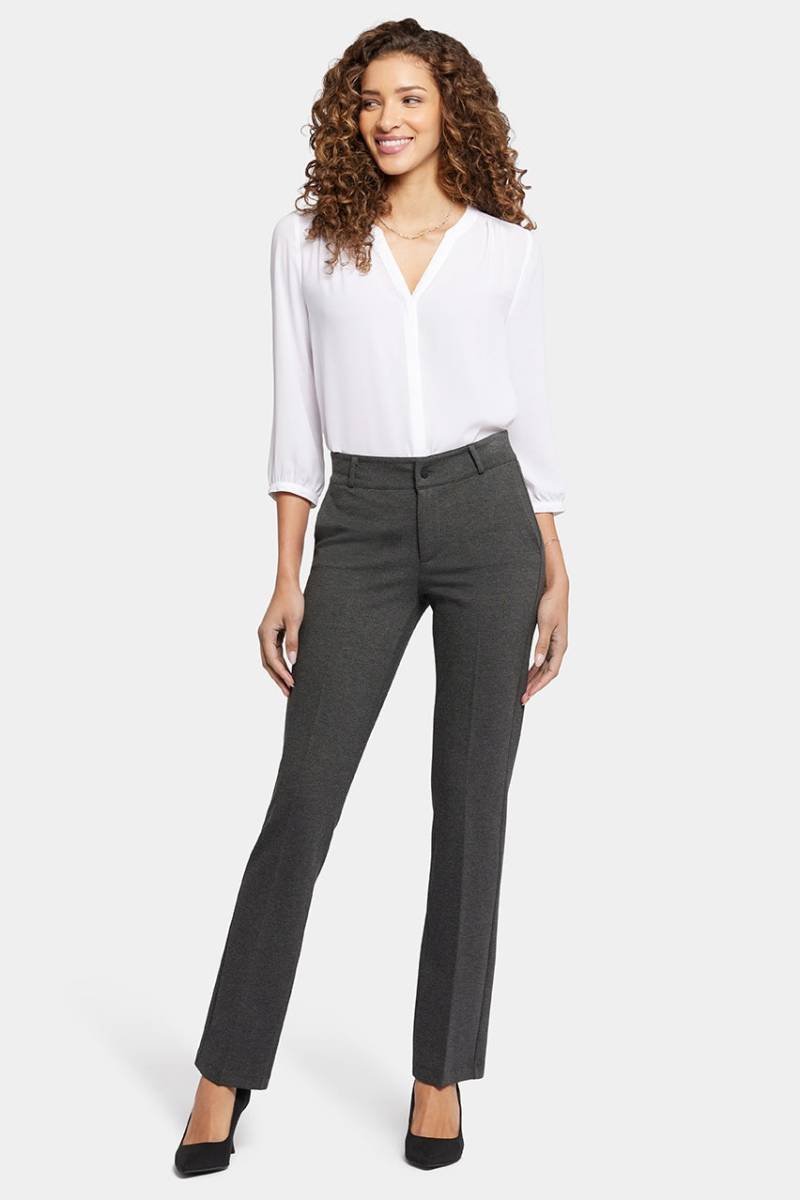 Classic Sculpt-Her™ Trouser Grau | Charcoal Heather von Nydj