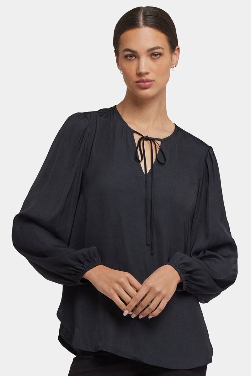 Elsie Blouse | Black von Nydj