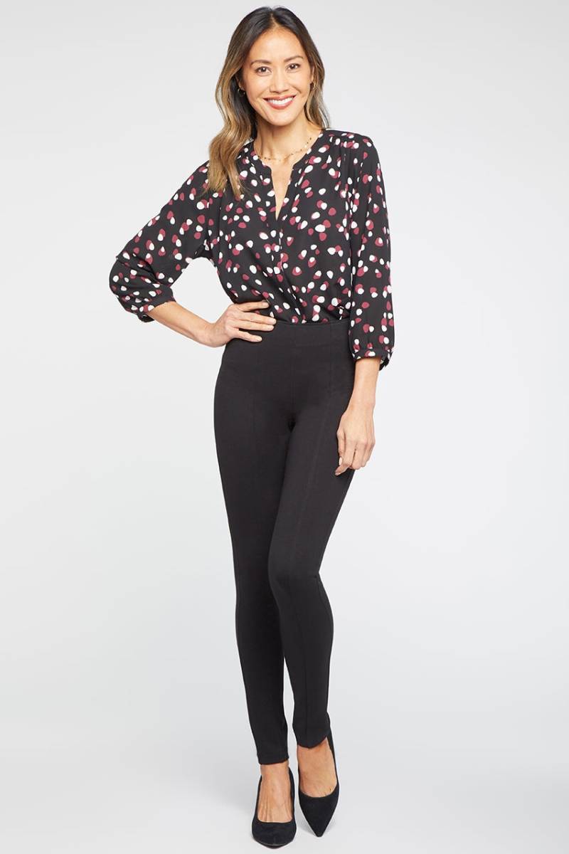 Long Legging Sculpt-Her™ Trouser Schwarz | Black von Nydj