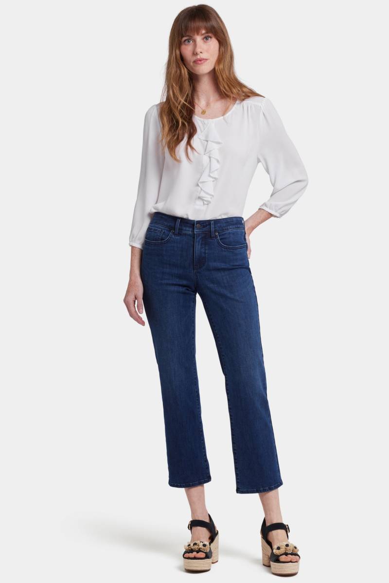 Marilyn Straight Ankle Jeans In Cool Embrace® Denim | Ibiza Blues von Nydj
