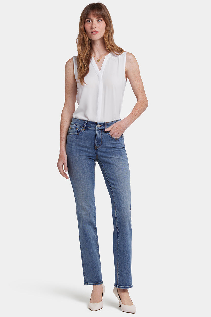 Marilyn Straight Jeans In Cool Embrace® Denim | Majorca Bay von Nydj