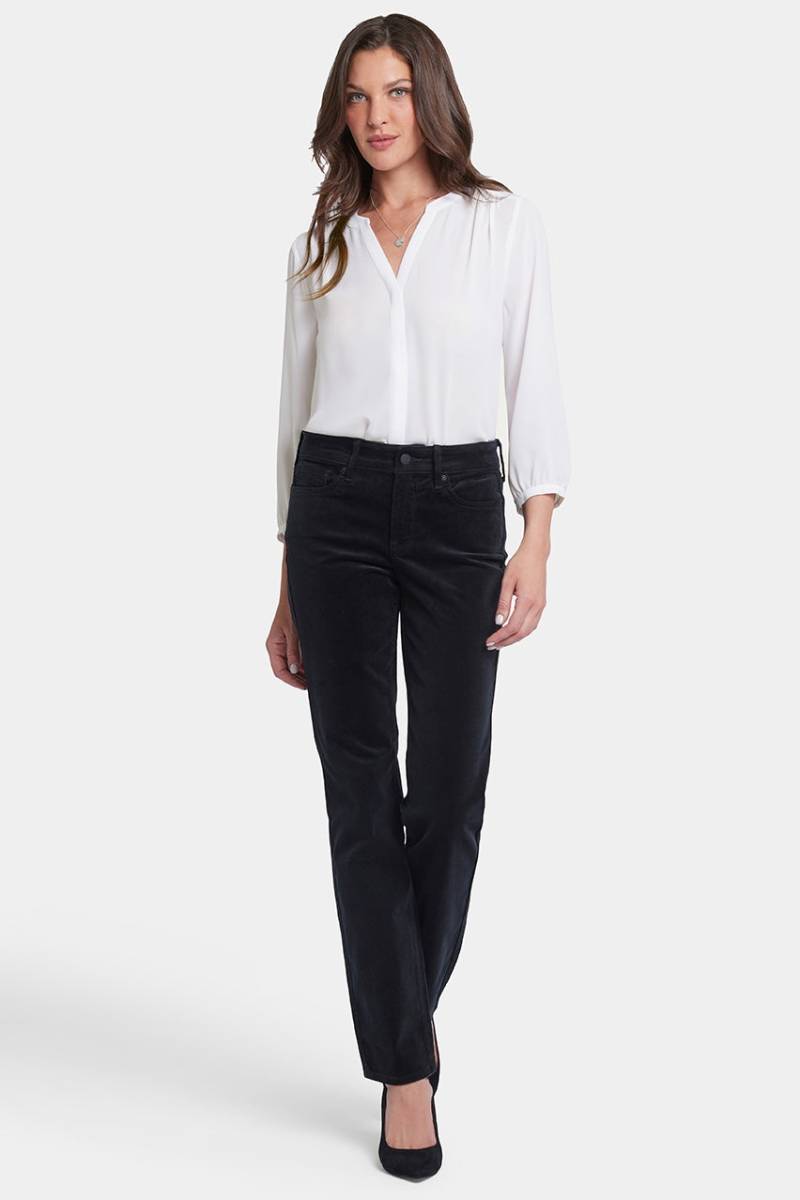 Marilyn Straight Pants | Black von Nydj