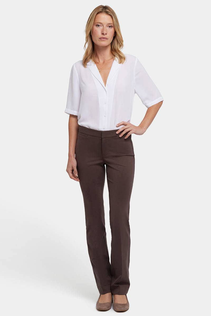 Slim Pants in Ponte Knit | Coffee Bean von Nydj