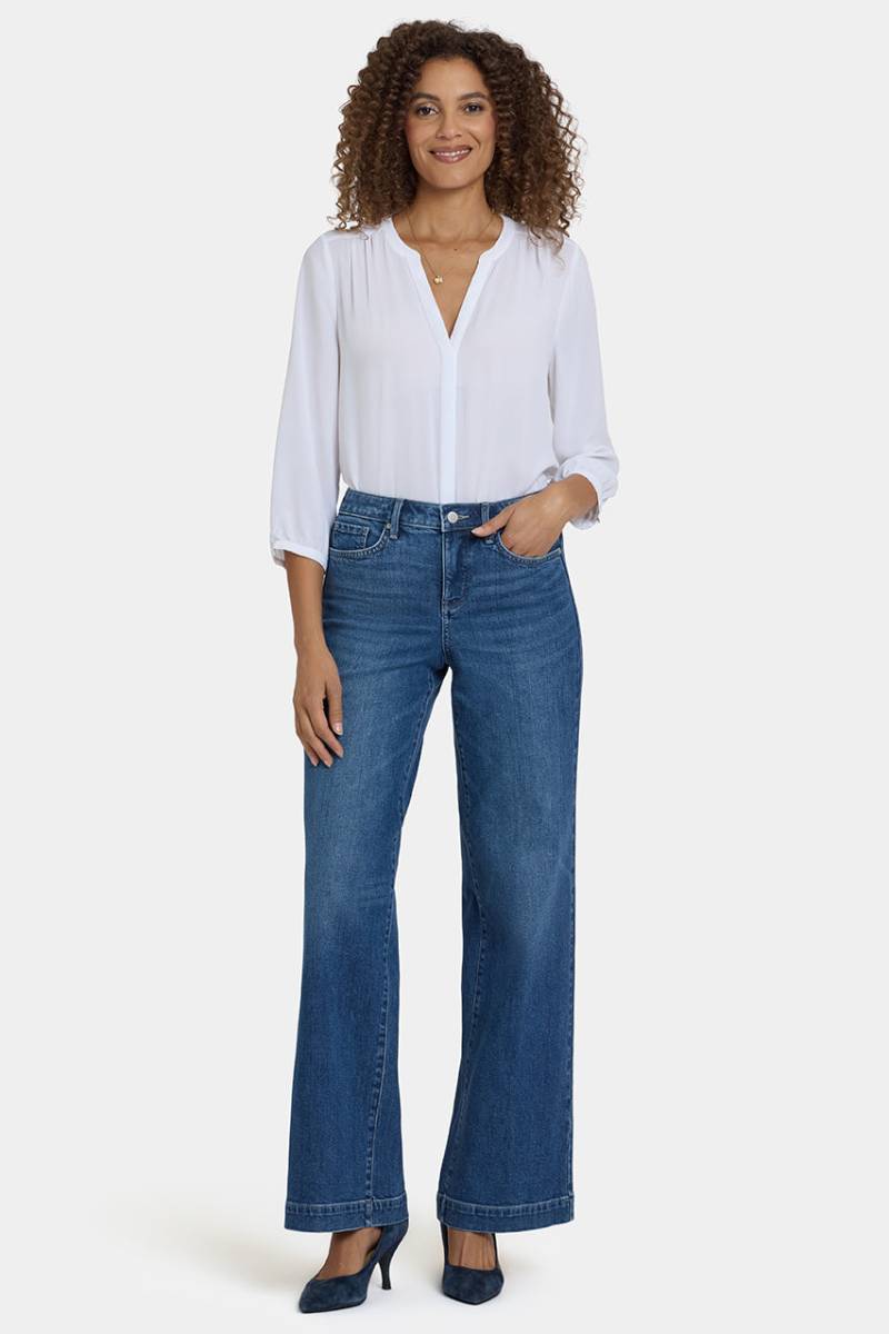 Teresa Wide Leg Jeans | Lake Notre-Dame von Nydj