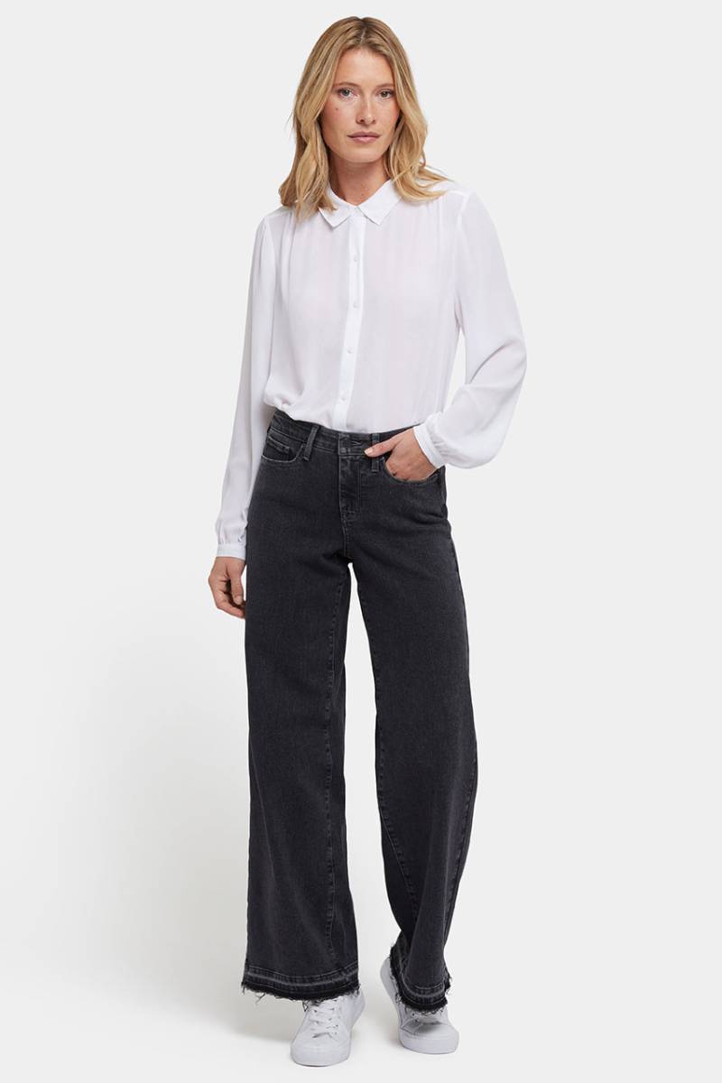 Teresa Wide Leg Jeans | Slate Stone von Nydj