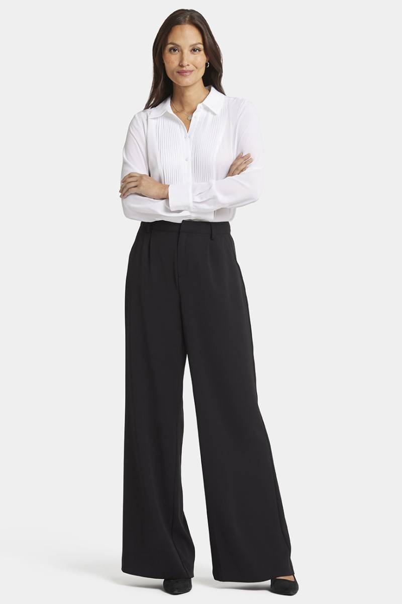 Wide Leg Hose Schwarz | Black von Nydj