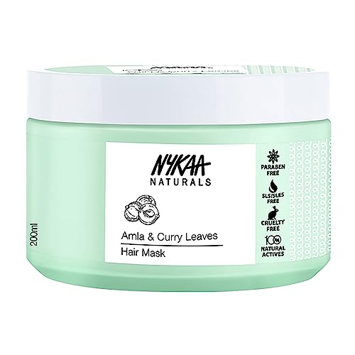 Nykaa Naturals Hair Mask – Amla and Curry Leaves for Women 6,76 oz Maske von Nykaa Naturals