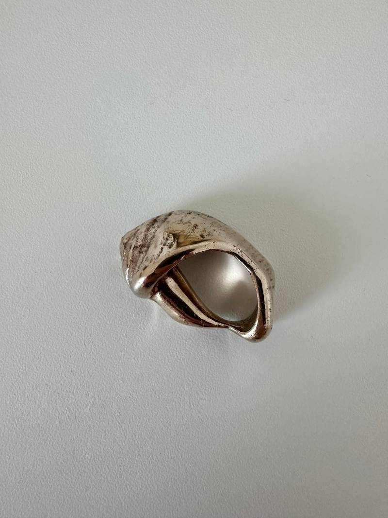 Magic Seashell Ring & Anhänger - in Bronze Handgegossen // Einzelstück von NymphalidaeX