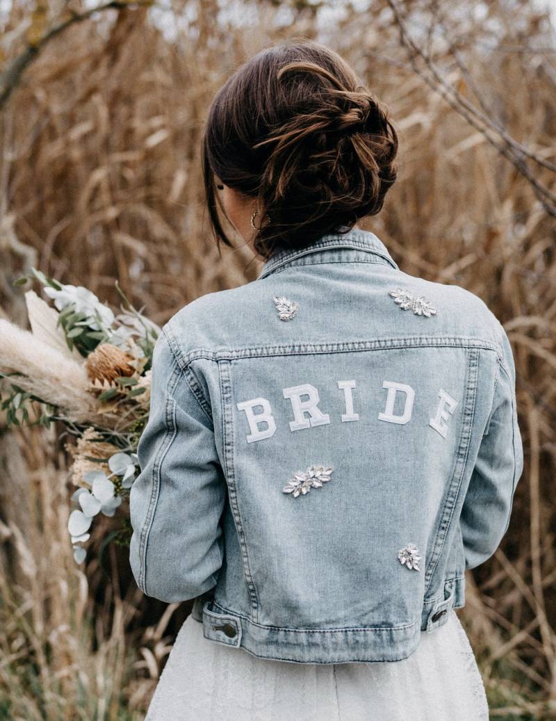 Bride Jeansjacke Hochzeit Mit Strass Applikationen, Wedding Jacket, Jacke Braut Jga Boho Bride Jeansjacke Hochzeit Mit Strass Applikationen, Wedding Jacket, Jacke Braut Jga Boho von NysaLetterlove