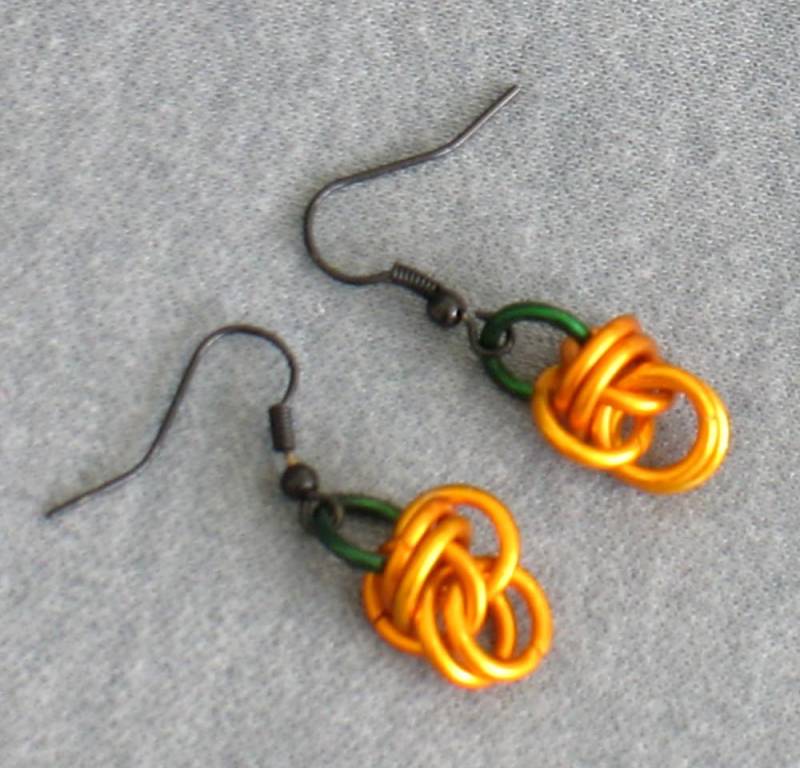 Kürbisfass Web Ohrringe von NyteSpryte