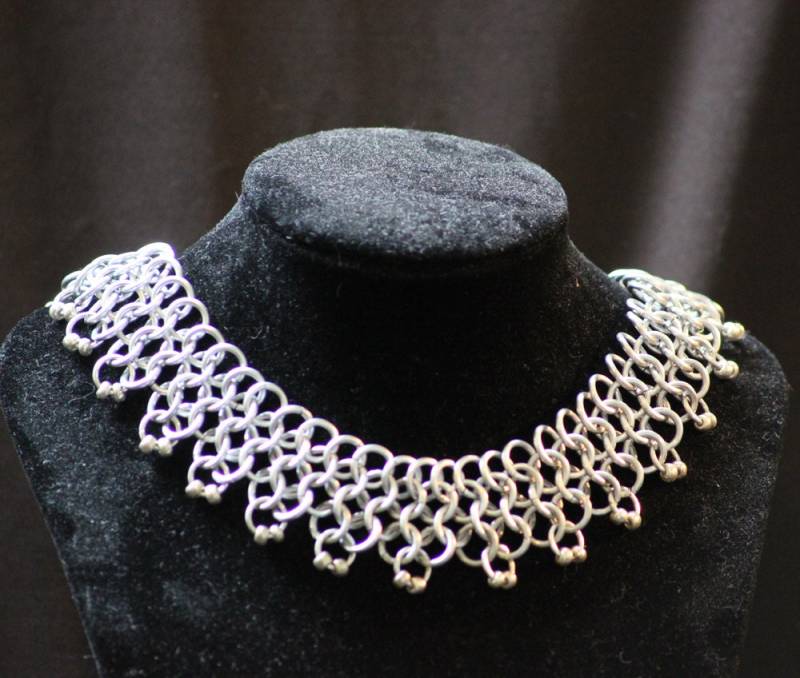 Perlen Kettenhemd Halskette von NyteSpryte