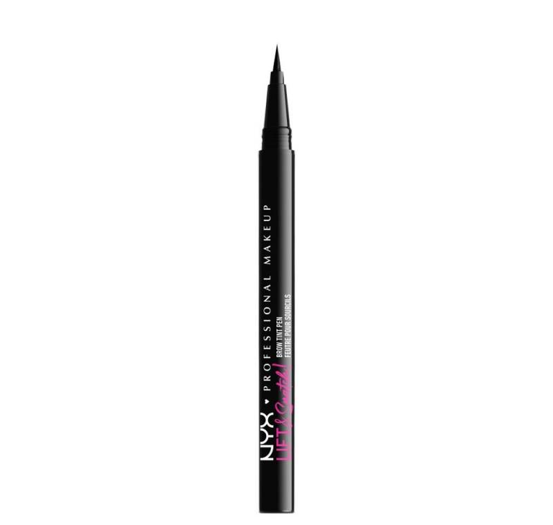 Nyx Professional Make Up Augenbrauen-Stift Augenbrauenstift Lift N Snatch 10 Black, 1 ml von Nyx Professional Make Up