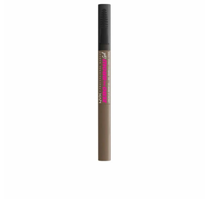 Nyx Professional Make Up Augenbrauen-Stift Zero to Brow Gel 02-Ash Brown 2ml von Nyx Professional Make Up